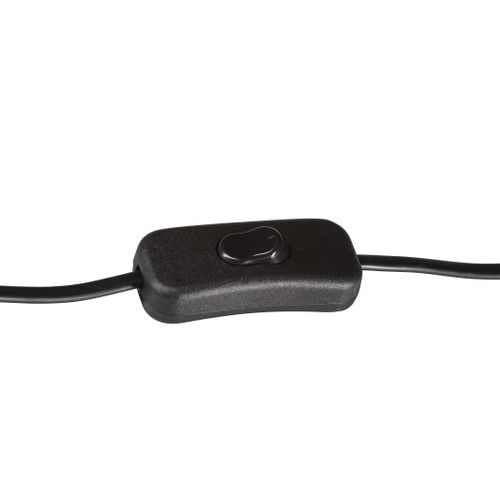 Lampe boule verre fumé Ø19 cm ASTRO Dorée