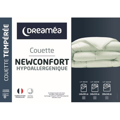 Couette tempérée 240x220cm DREAMEA NEWCONFORT