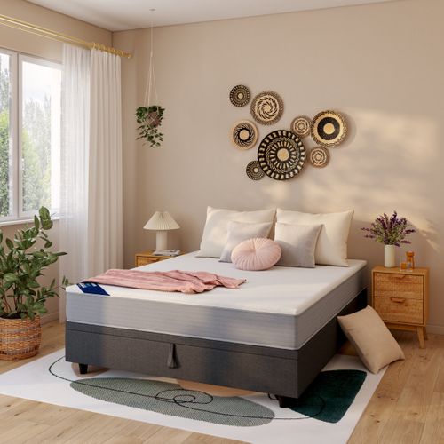 Surmatelas 160x200 cm ép.4 cm DREAMEA MEMOTOP vue d'ambiance 1