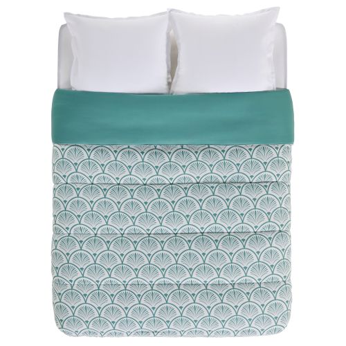 Couette 240x220 cm DREAMEA BE LOUISON vue de profil
