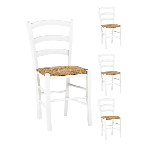 Chaise PAYSANNE Blanche