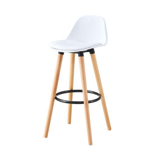 Tabouret bar H70 NORVEGE BLANC
