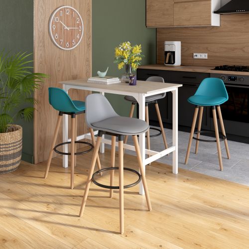 Tabouret bar H70 NORVEGE Gris