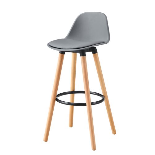 Tabouret bar H70 NORVEGE Gris