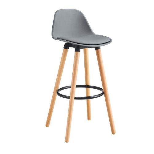 Tabouret bar H70 NORVEGE Gris