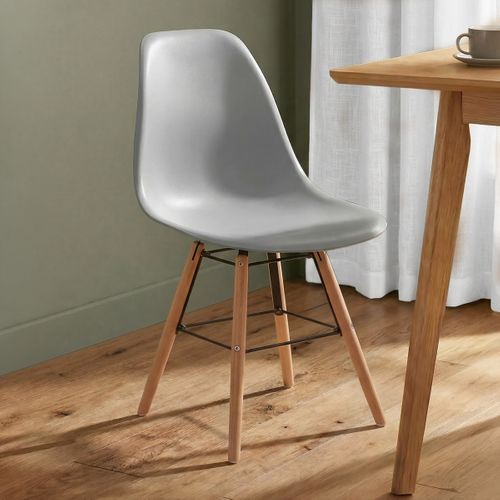 Chaise ALDA Gris vue d'ambiance 1