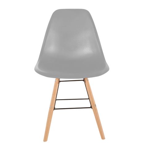 Chaise ALDA Gris vue de face