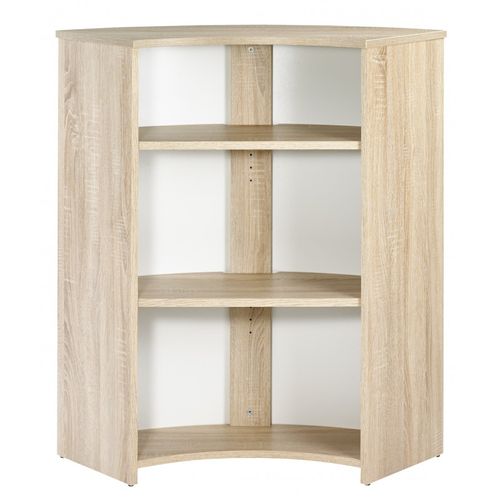Meuble-comptoir Bar Chêne 3 Niches 96,7 X 104,8 X 44,9 Cm - Coloris: New York 500