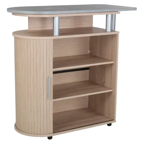 Desserte De Cuisine Et Table Pivotante Chêne