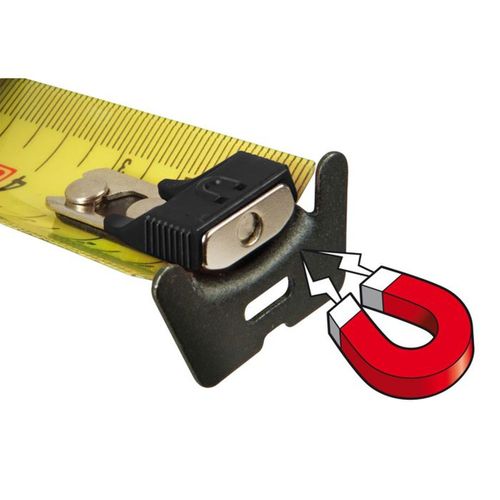 Ruban à Mesurer Magnétique 8 M X 32 Mm – Blade Armor, Crochet Magnétique