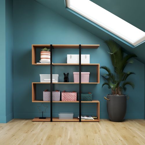 Bac recyclé 17L INFINTY Rose vue d'ambiance 1