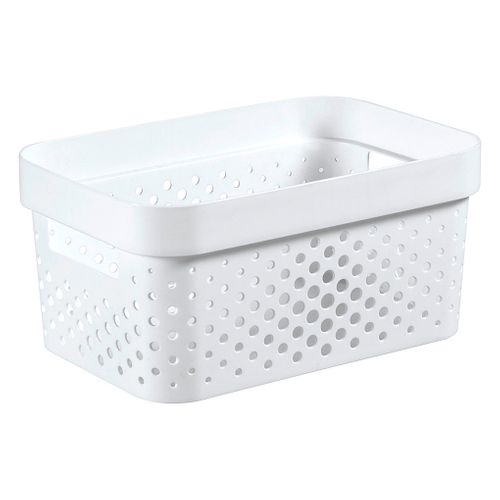 Bac 4,5L INFINITY blanc vue 3/4