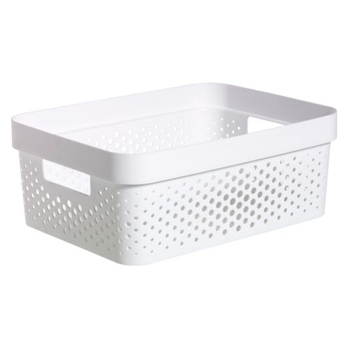 Bac 11L INFINITY blanc vue 3/4