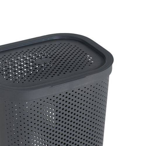 Coffre à linge 60L INFINITY Gris vue détaillée