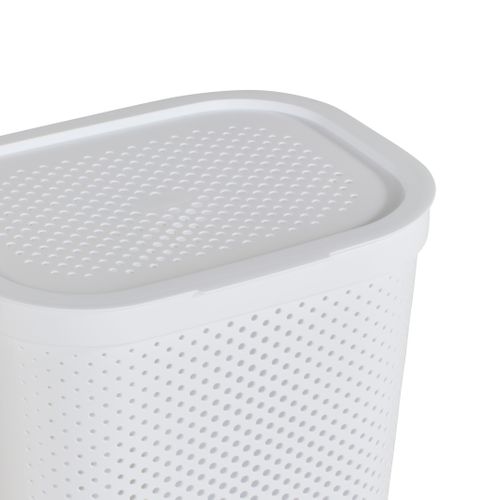 Coffre à linge 60L INFINITY Blanc