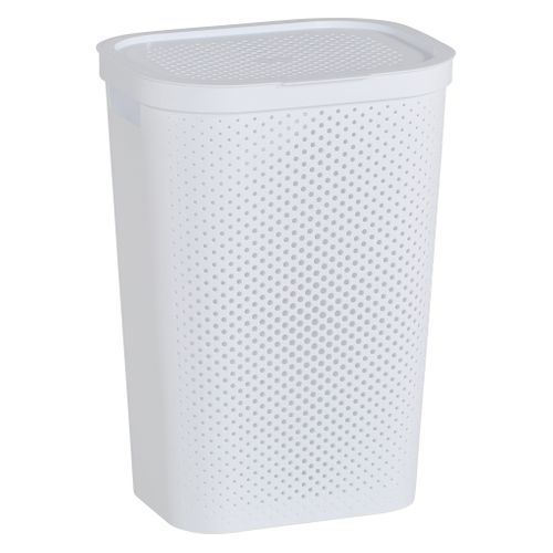 Coffre à linge 60L INFINITY Blanc