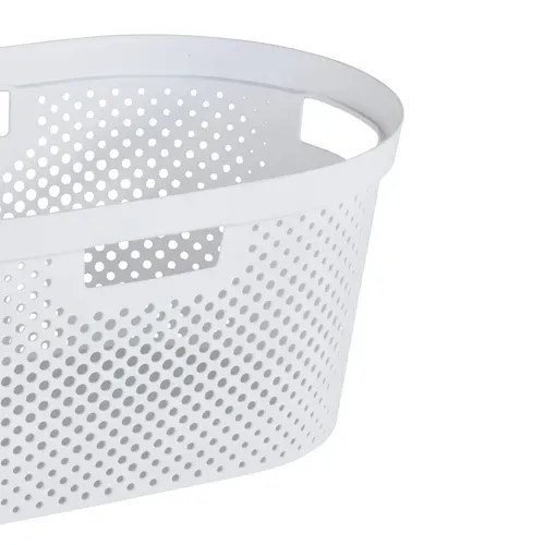 Bac à linge 40L INFINITY blanc vue détaillée