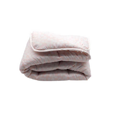 Couette Bébé Légère Imprimée Pois Rose - 80 X 120 - Spécial Été