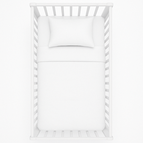 Couette Tempérée Bébé Coton Percale - 80 X 120 - Mi Saison