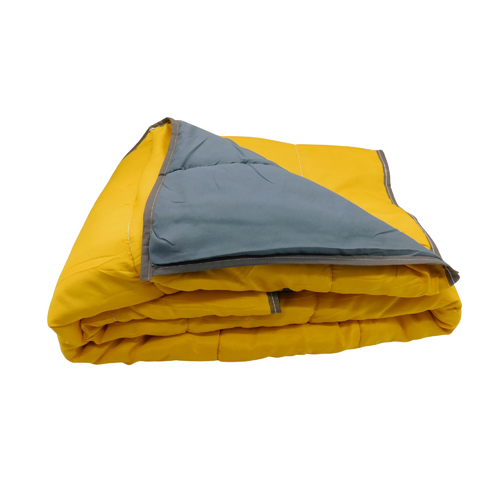 Couette Légère 2 Personnes 240x260 - Sable/gris Foncé, Spécial été