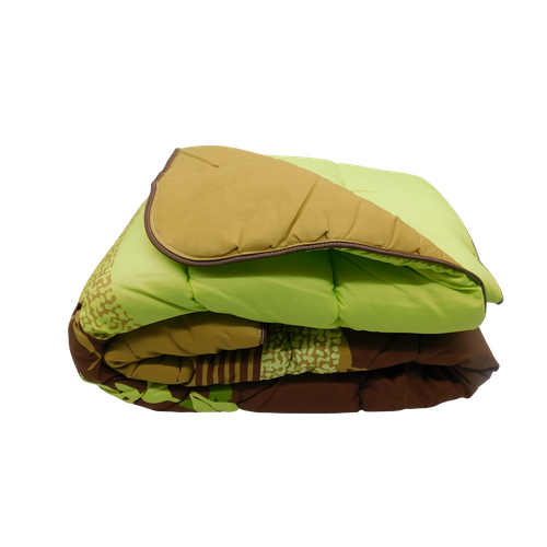Couette Tempérée Imprimée Jungle - 1 Personne 140 X 200 - Toutes Saisons - Mortreux