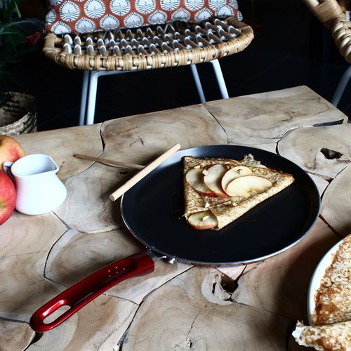 Crêpière D.26 cm MENASTYL Rouge cerise