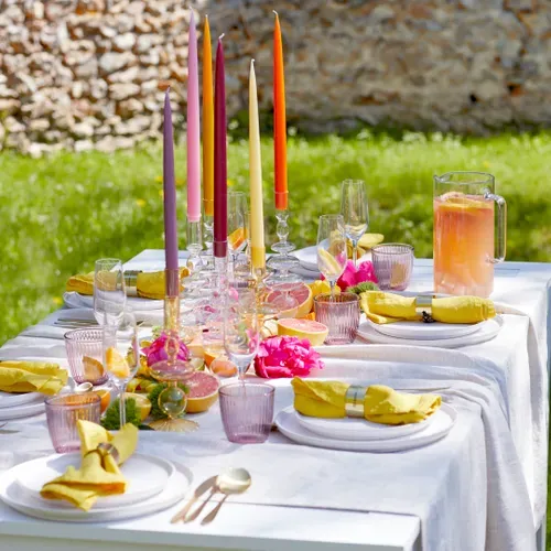 Lot 6 flûtes à champagne 19cl ZENITH Transparent