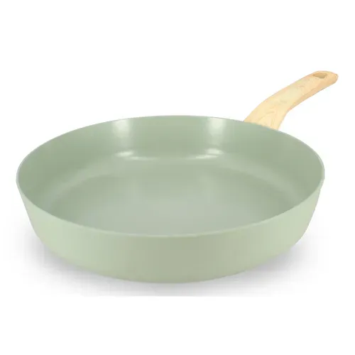 Poêle 28 cm  Céladon vue 3/4