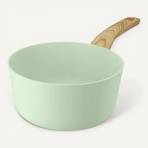 Casserole 18 cm Céladon vue 3/4