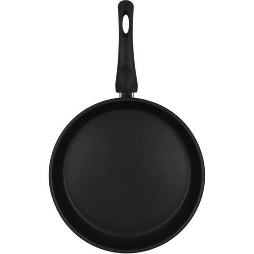 Poêle 24 Cm Acier Inoxydable 430 - Induction, Antiadhésive, Manche Fixe