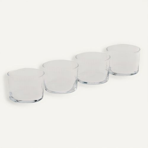 Lot de 4 gobelets 24 cl BONITA Transparent vue 3/4