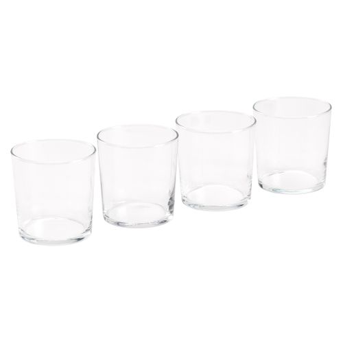 Lot de 4 gobelets 34,5 cl BONITA Transparent vue 3/4