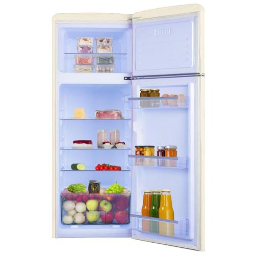 Réfrigérateur congélateur 246l Froid statique Crème - Ar 7252 C