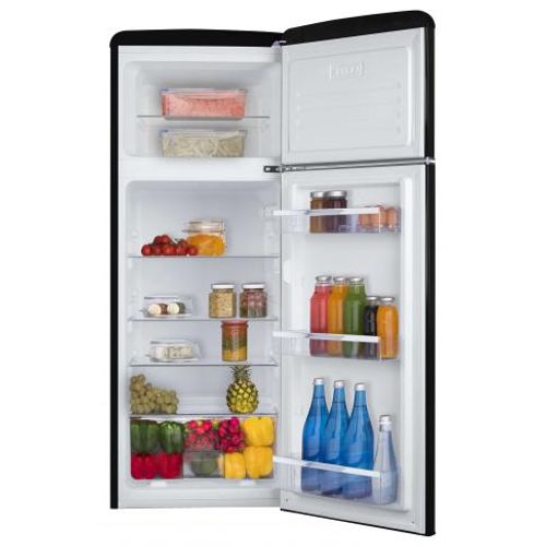 Réfrigérateur congélateur 246l Froid statique Noir - Ar 7252 N