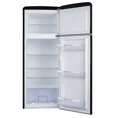 Réfrigérateur congélateur 246l Froid statique Noir - Ar 7252 N