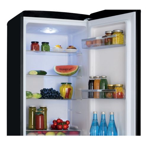 Réfrigérateur congélateur 244l froid statique Noir - Ar8242n