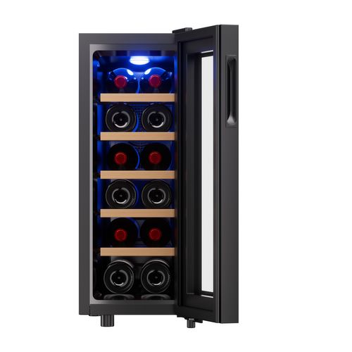 Cave de service CAVISS TH12E35 12 bouteilles vue de face