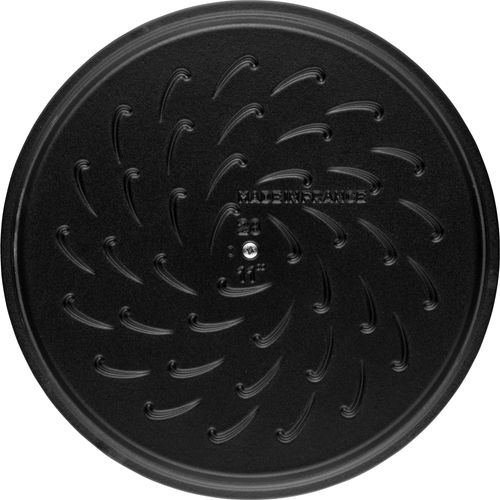 Staub Chistera En Fonte, Noir, 24 Cm