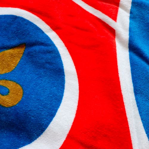 Serviette De Plage Imprimée Drapeau Français - Grande Serviette Microfibre Anti-Sable 80x130cm
