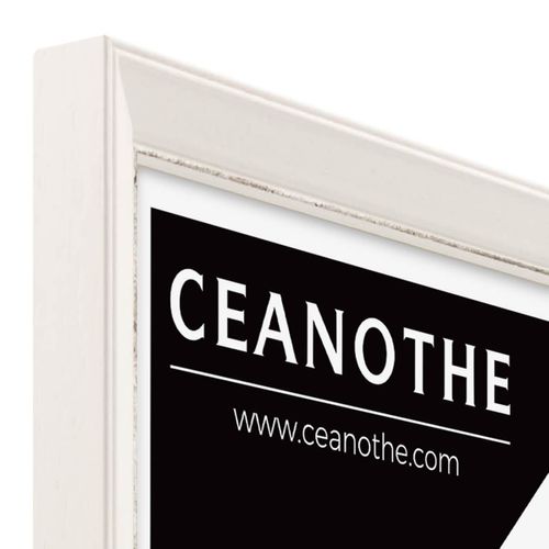 Cadre Photo Vittoria Blanc 30x40 Cm Blanc Bois Massif Fsc