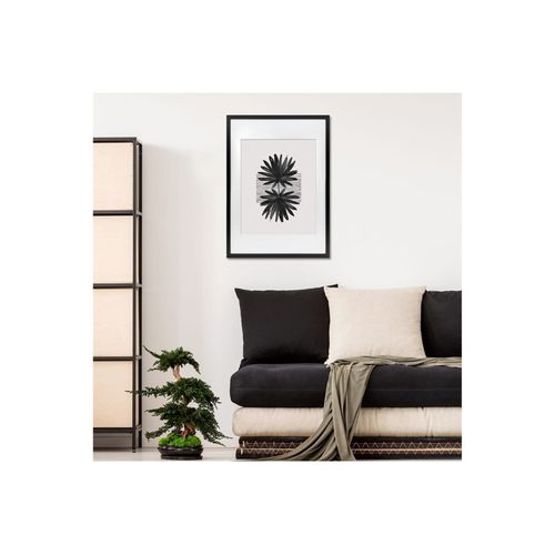 Cadre  Cadre 50x70 Ouv 40x50 Milan Noir