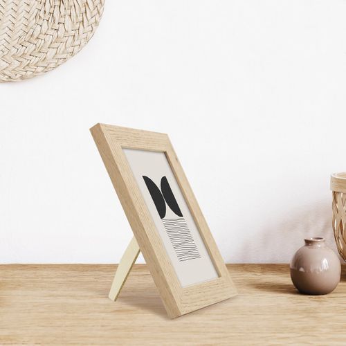 Cadre Photo  Tara 10x15 Cm Bois Brut Chêne