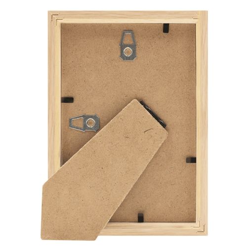 Cadre Photo Essentiel Exposition Brut 10x15 Cm  Bois Clair Naturel Bois Massif Fsc