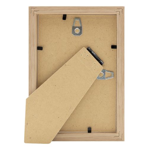 Cadre Photo Essentiel Exposition Brut 10x15 Cm  Bois Clair Naturel Bois Massif Fsc