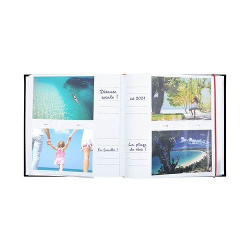 Album Photo Pochette Linéa Rouge 200 Photos 10x15 Cm