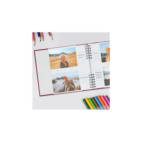 Ceanothe Album Photo Pochette Croquis Kraft 200 Photos 10x15 Cm – Marron Clair, Fabriqué En France, Style Nature Recyclable