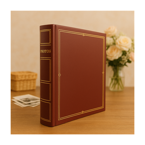 Album Photo Adhésif Cordoue Bordeaux 240 Photos 10x15