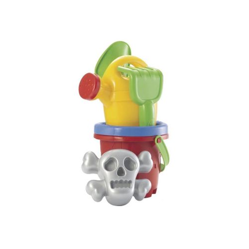 Seau De Plage Château 12 Cm Garni