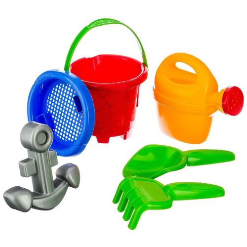 Seau De Plage Château 12 Cm Garni