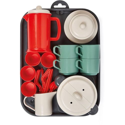 Plateau Dinette Garni 26,5 Cm – 8 Pièces, Plastique, Dès 18 Mois